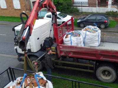 Reprise de big-bag chez un particulier