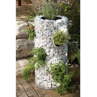 Tour aromatique gabion 2