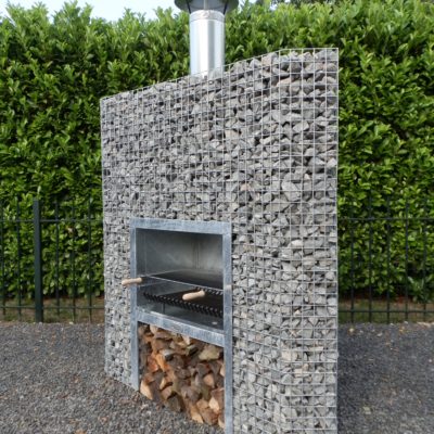 Barbecue gabion