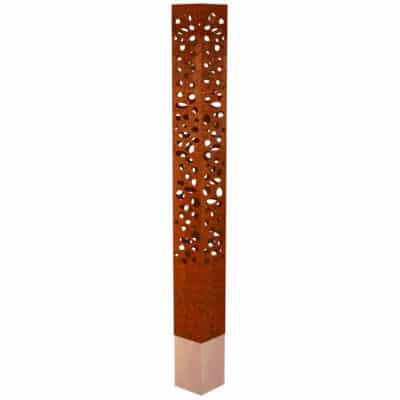 Grande borne corten Dhacier