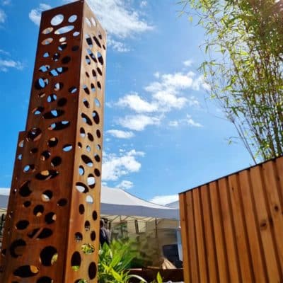 Objets en corten