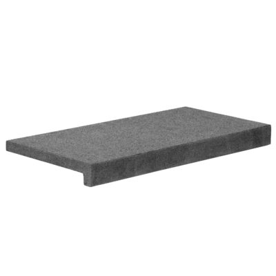 Margelle de piscine Tibet Dark Grey bord droit, adoucie