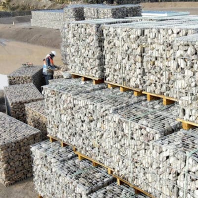 Gabion prêt à l'emploi