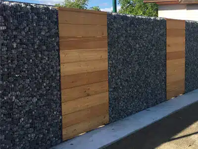 Cloture gabion - Menu header